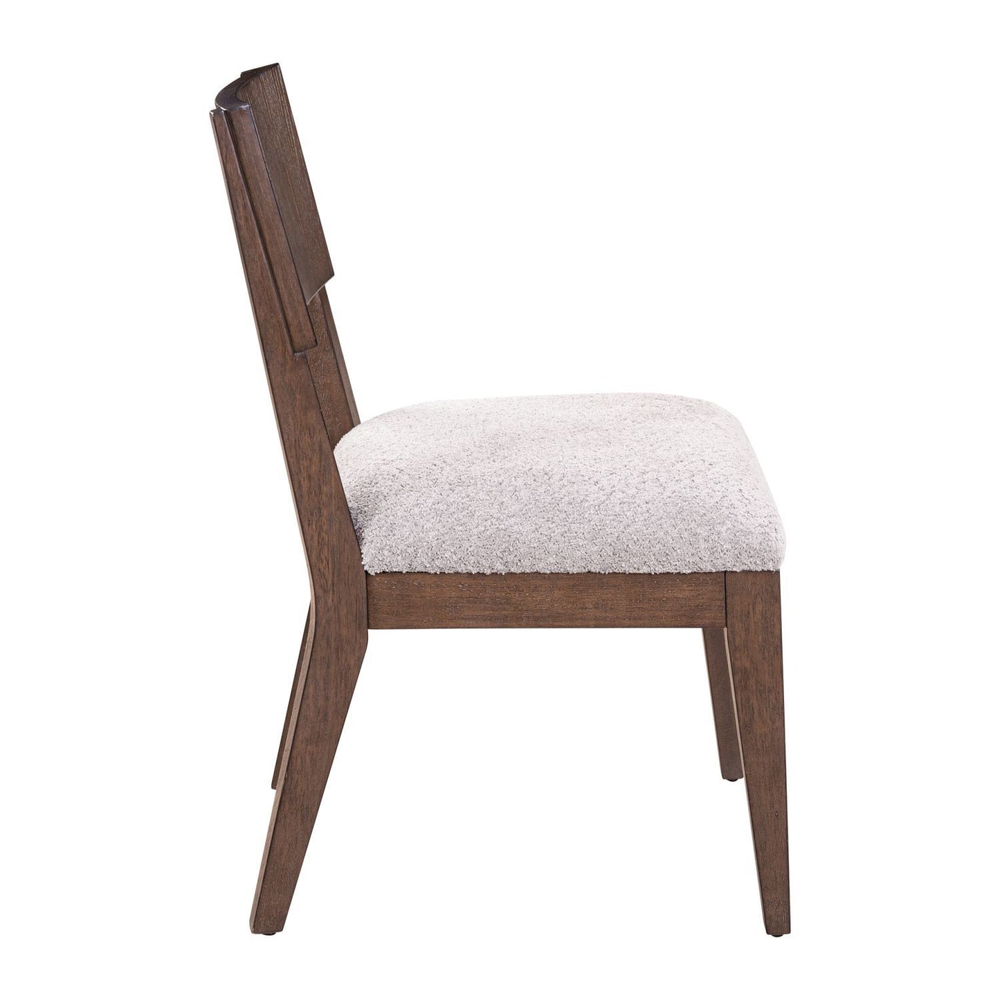 Cascade Falls - Panel Back Side Chair (RTA) - Brown