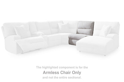 Acklen Place - Armless Chair - Pewter