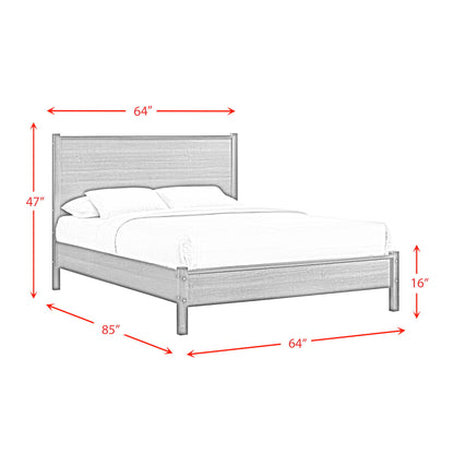 Ernesto - Queen Panel 2 Piece Bedroom Set (3A Packing) - Gray