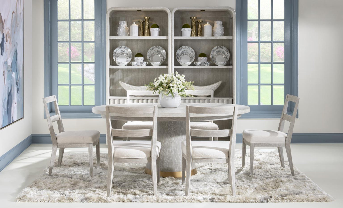 Miramar - Complete Round Dining Table