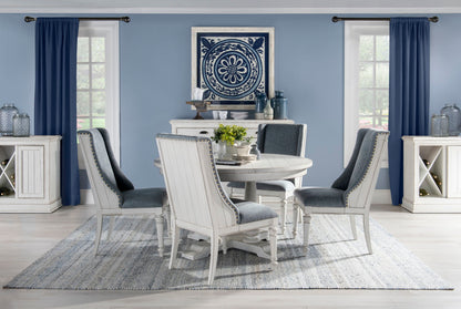 Cottage Park - Host Chair (Set of 2) - Dark Gray