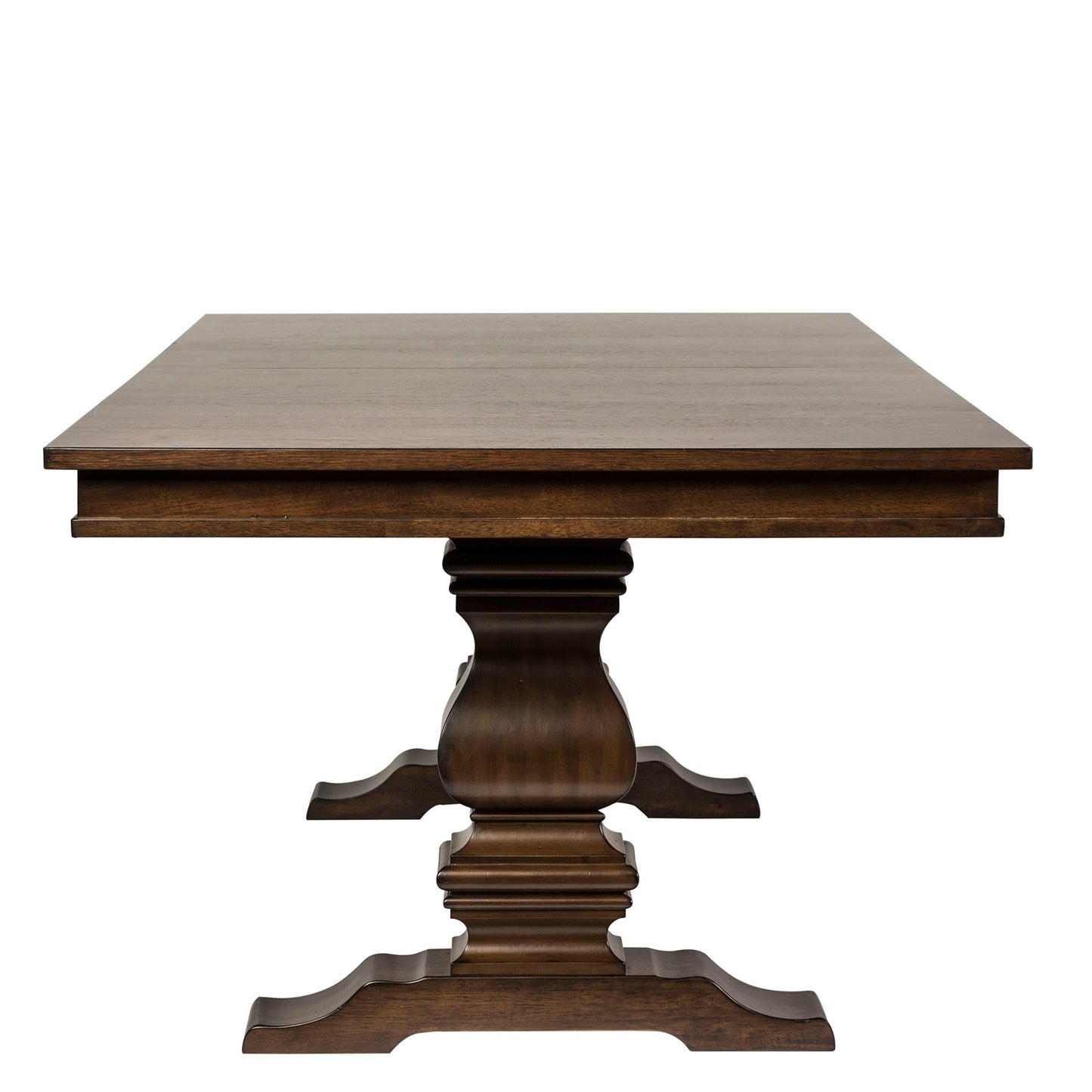 Armand - Trestle Table Top - Dark Brown