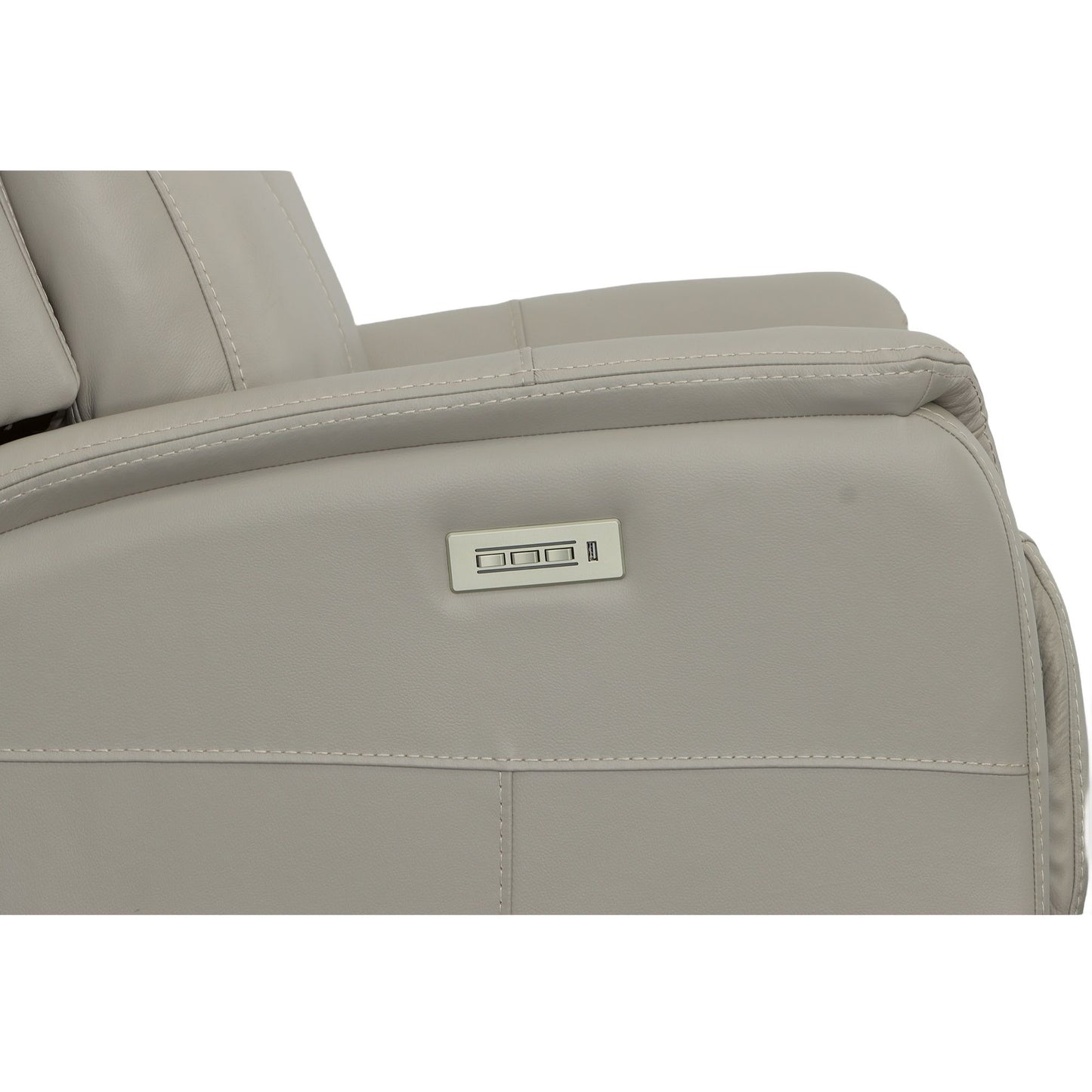 View - Power Swivel Recliner With Power Headrest