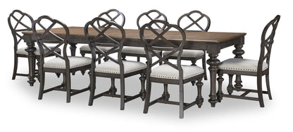 Kingston - X Back Side Chair (Set of 2) - Sandalwood Brown / Dark Sable