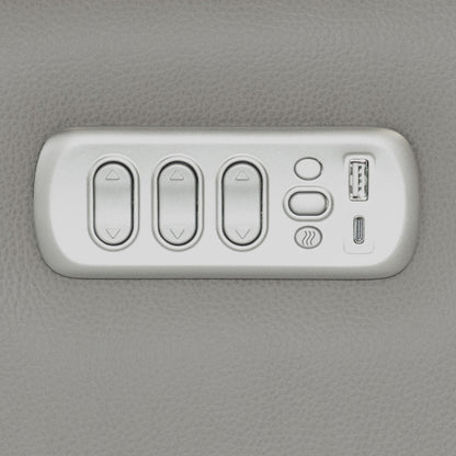 Vernon - Power Reclining Sofa With Console, Power Headrest, Lumbar, Heat & Massage