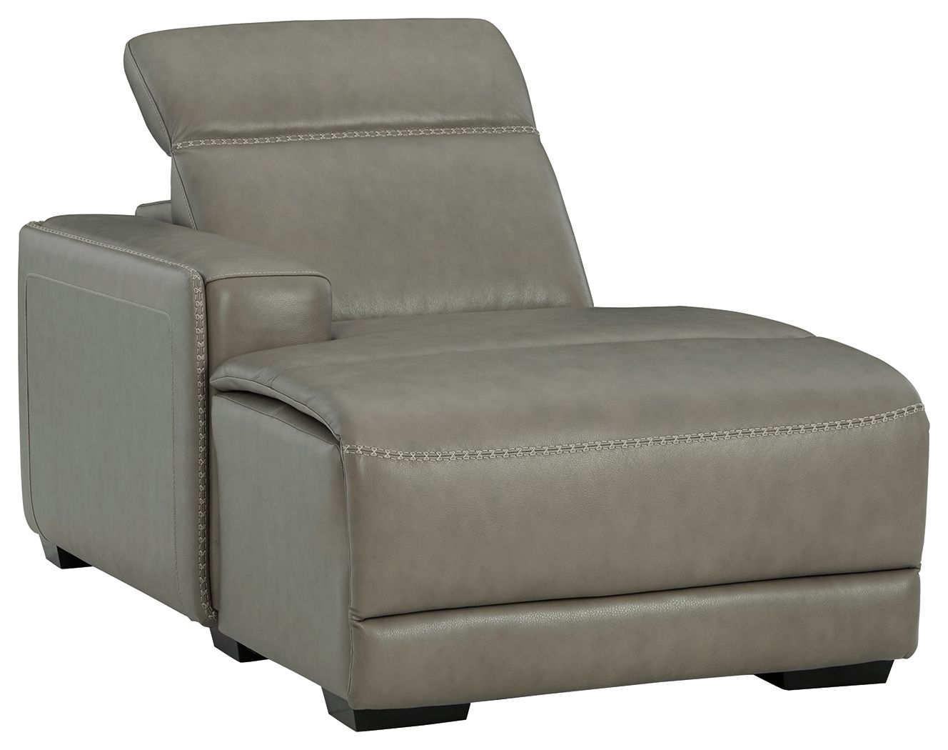 Correze - LAF PWR Reclining Back Chaise - Gray