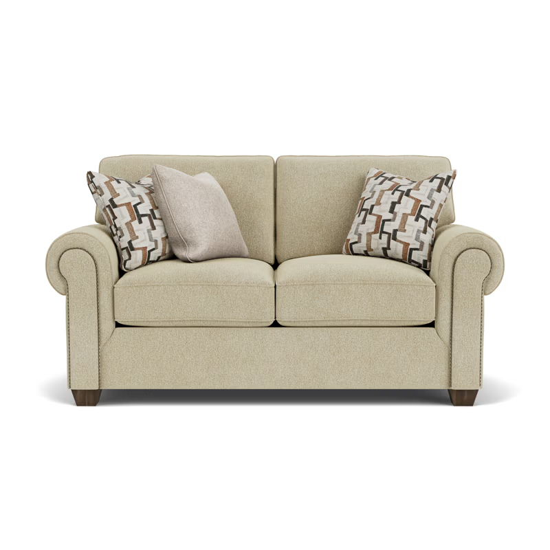 Carson - Loveseat, Nailhead Trim