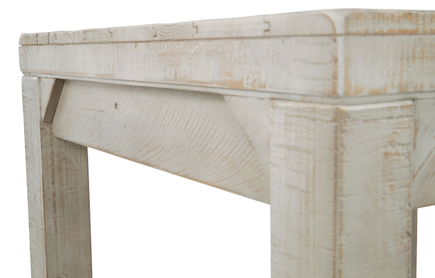 Fregine - Rectangular End Table - Whitewash