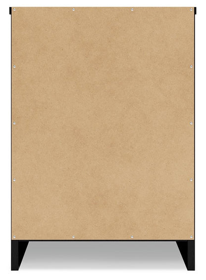 Finch - One Drawer Night Stand - Black