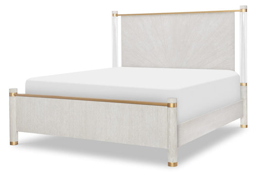 Miramar - Canopy King / California King Headboard Acrylic Post - Oyster