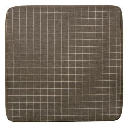 Lewiston - Cocktail Ottoman - Charcoal
