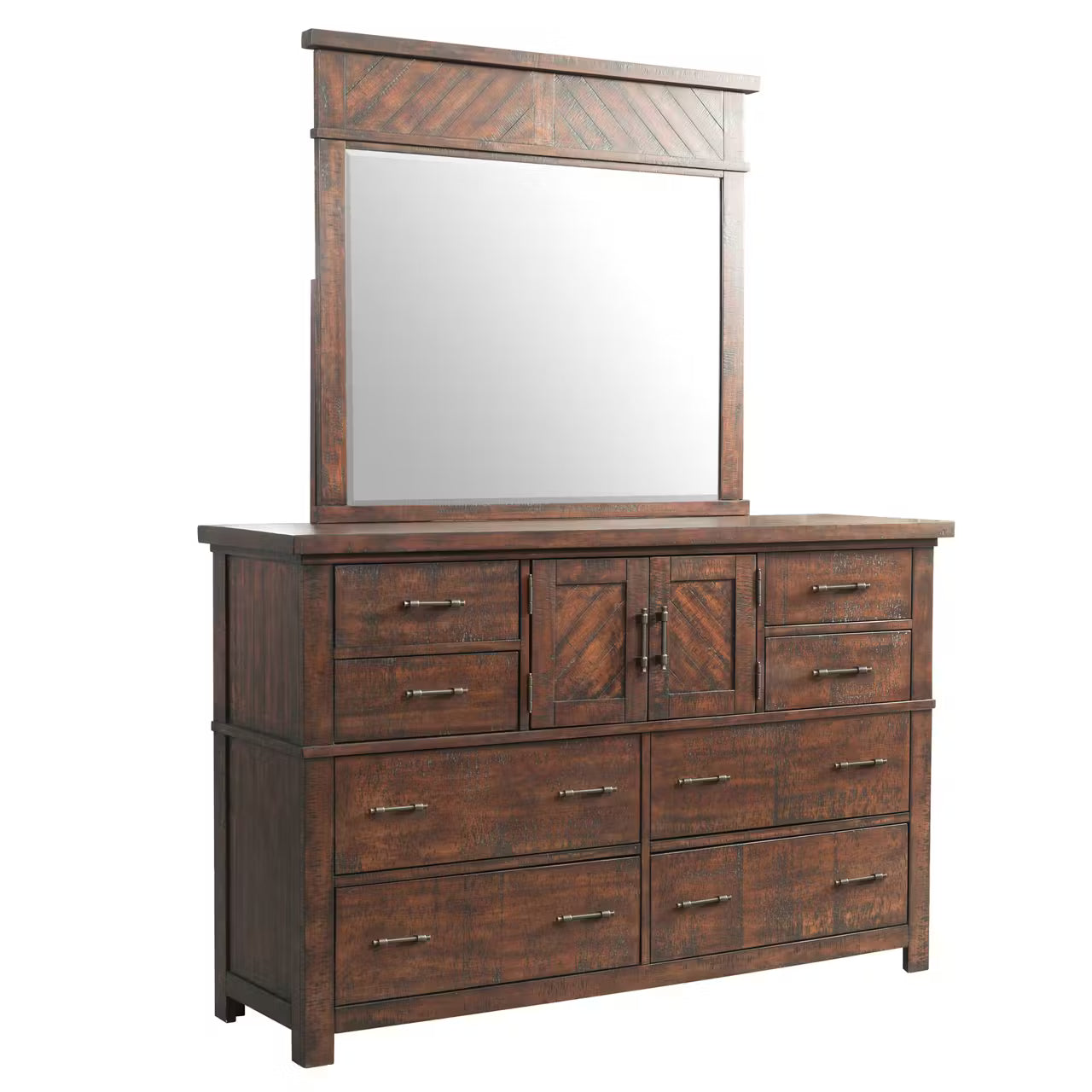 Whiskey Dresser & Mirror