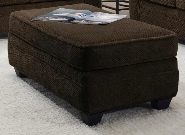 Taylor Chocolate Ottoman