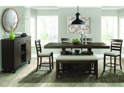 Briggs Table with 4 Chairs and Bench