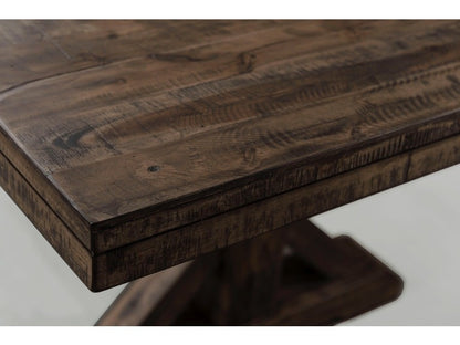 Elliott Table with 6 Wood Chairs