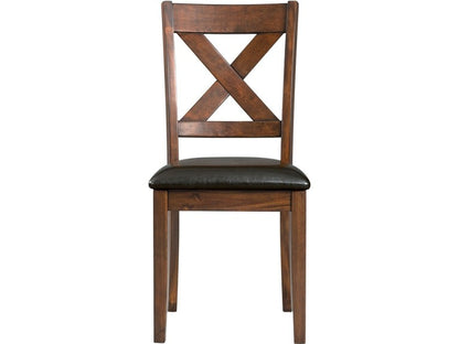 Legond Table with 6 Chairs Cherry