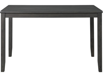 Legond Counter High Table with 6 Chairs Grey