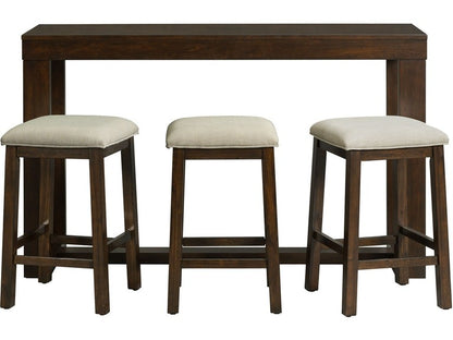 Malloy Sofa Bar with 3 Stools