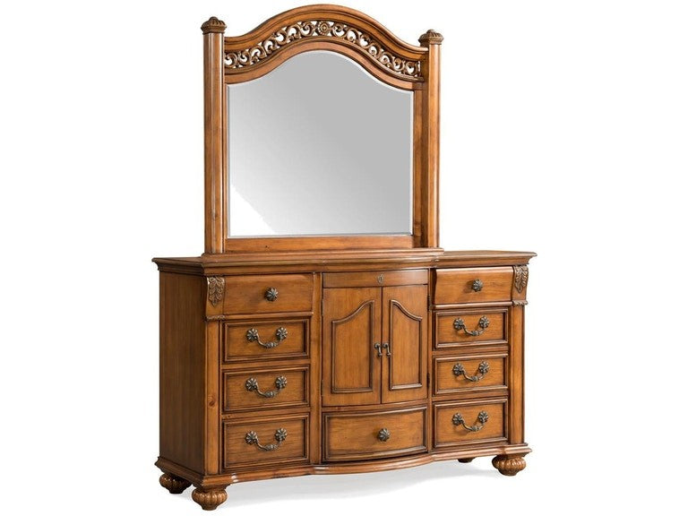 Newton Dresser and Mirror